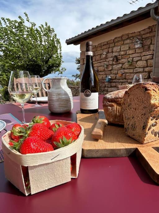 Villa Le Tinailler Grand Standing Au Coeur Des Vignes Prissé Exterior foto