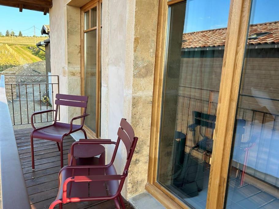 Villa Le Tinailler Grand Standing Au Coeur Des Vignes Prissé Exterior foto